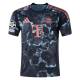 adidas Bayern Munich Serge Gnabry Away Jersey w/ Champions League Patches 24/25 (Black/Copper/Blue)