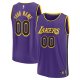 Men's Los Angeles Lakers  Fanatics Purple 2022/23 Fast Break Custom Replica Jersey - Statement Edition