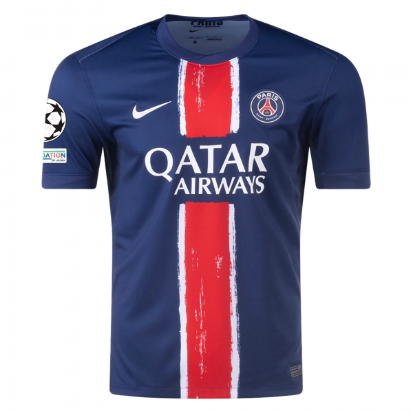 Nike Paris Saint-Germain Gonçalo Ramos Home Jersey w/ Champions League Patches 24/25 (Midnight Navy/White)