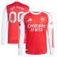 Arsenal adidas 2025/26 Home Long Sleeve Custom Jersey - Red
