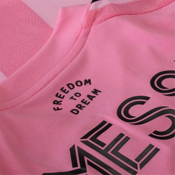 adidas Lionel Messi Inter Miami CF Home Jersey 25/26 w/ MLS Patches + Sponsor (Easy Pink)