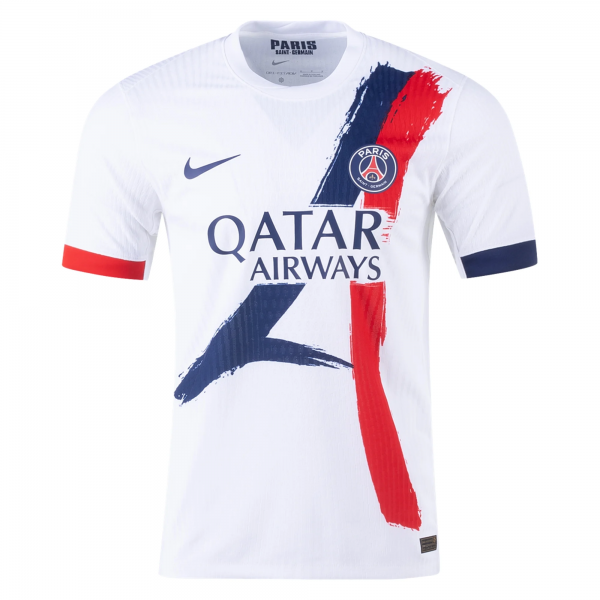 Nike Paris Saint-Germain Willian Pacho Away Jersey 24/25 (White/Midnight Navy)