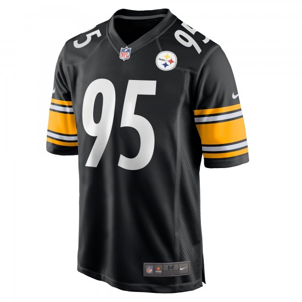 Men's Pittsburgh Steelers Keeanu Benton Nike  Black Team Game Jersey