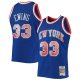 Men's New York Knicks Patrick Ewing Mitchell & Ness Blue 1991/92 Hardwood Classics NBA 75th Anniversary Diamond Swingman Jersey