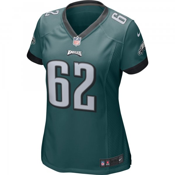 Women's Philadelphia Eagles Jason Kelce Nike Green Game Jersey