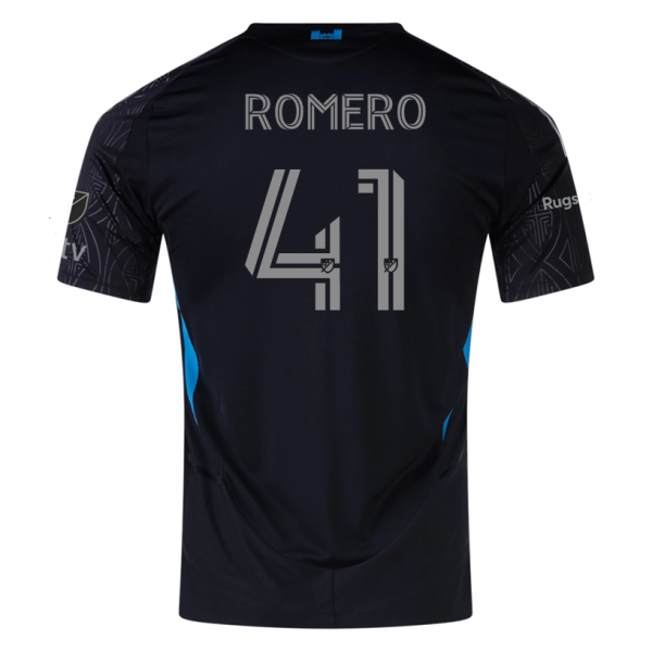 adidas Brian Romero Charlotte FC Away Jersey 25/26 (Black)