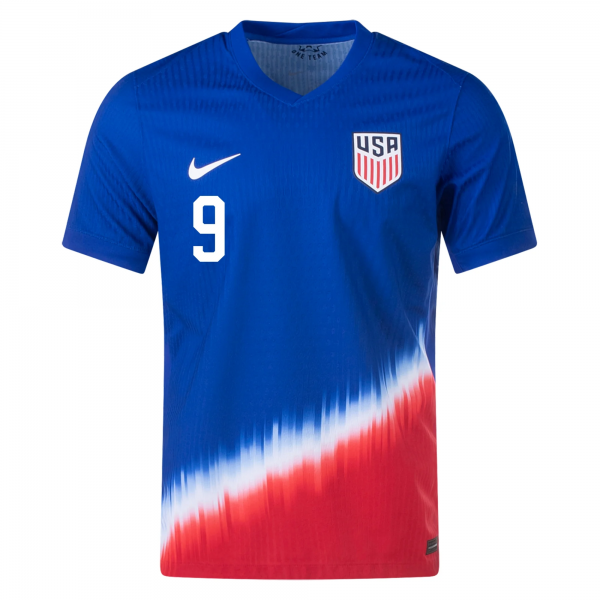 Nike United States Match Jesus Ferreira Away Jersey 24/25 (Old Royal/Sport Red/White)
