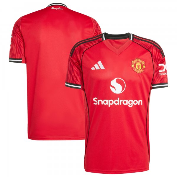 Manchester United adidas Home 2025/26 Replica Jersey - Red