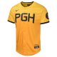 Youth Pittsburgh Pirates Roberto Clemente Nike Gold City Connect Limited Player Jersey