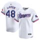 Men's Texas Rangers Jacob deGrom Nike White Home Limited Player Jersey