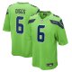 Men's Seattle Seahawks Quandre Diggs Nike Neon Green  Game Jersey