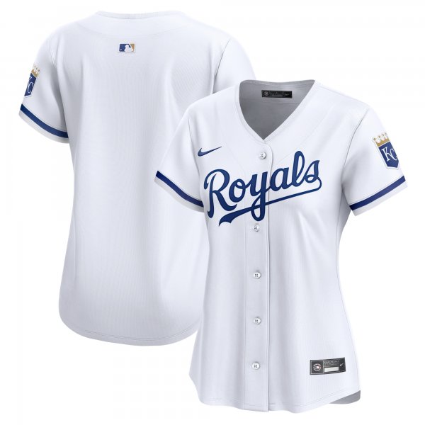 Women's Kansas City Royals Nike White Home Limited Jersey