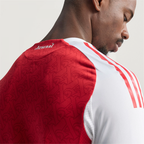 adidas David Raya Arsenal FC Home Jersey 25/26 w/ EPL Patch (Better Scarlet/White)