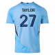 adidas Minnesota United DJ Justin Taylor Away Jersey 25/26 (Zenith Blue)