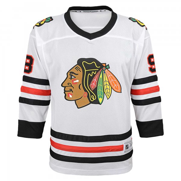 Youth Chicago Blackhawks Connor Bedard White Away Replica Player Jersey