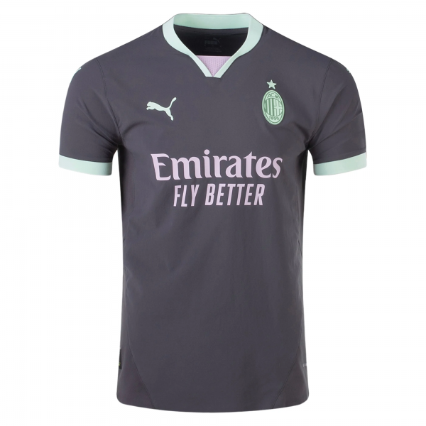 Puma AC Milan Third Jersey 24/25 (Shadow Gray/Fresh Mint)