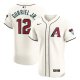 Men's Nike #12 Lourdes Gurriel Jr. White Arizona Diamondbacks Home Elite Player Jersey