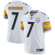 Nike Pittsburgh Steelers #7 Ben Roethlisberger White Men's Stitched NFL Vapor Untouchable Limited Jersey