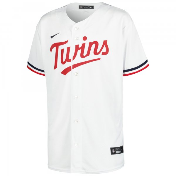 Youth Minnesota Twins Royce Lewis Nike White Home Replica Player Jersey