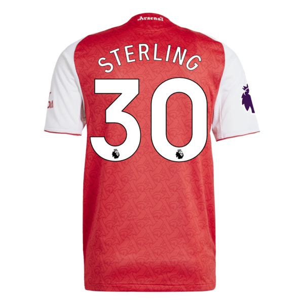 adidas Raheem Sterling Arsenal FC Home Jersey 25/26 w/ EPL Patch (Better Scarlet/White