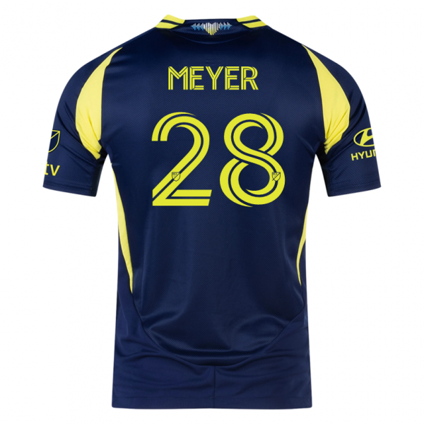 adidas Nashville Wyatt Meyer Away Jersey w/ MLS + Apple TV 25/26 (Tena Blue)