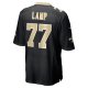 Men's New Orleans Saints Forrest Lamp Nike Black Game Player Jersey