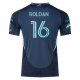 adidas A. Roldan Seattle Sounders Away Jersey 25/26 w/ MLS Patches & Sponsor (Aura Ink)