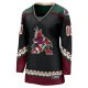 Women's Arizona Coyotes Fanatics Black Home Breakaway Custom Jersey