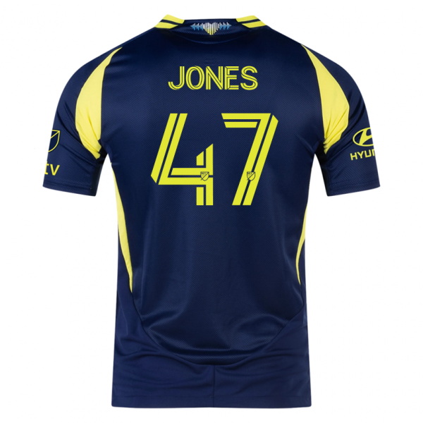 adidas Nashville Isaiah Jones Away Jersey w/ MLS + Apple TV 25/26 (Tena Blue)
