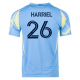 adidas Philadelphia Union Nathan Harriel Away Jersey 25/26 (Blue/Yellow)
