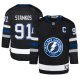 Youth Tampa Bay Lightning Steven Stamkos Black Alternate Premier Player Jersey