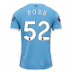 Puma Oscar Bobb Manchester City Home Jersey 25/26 w/ EPL + Sponsor Patch (Team Light Blue/Puma White)