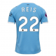 Puma Vitor Reis Manchester City Home Jersey 25/26 w/ EPL + Sponsor Patch (Team Light Blue/Puma White)