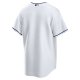 Men's Cleveland Guardians Nike White Home Blank Replica Jersey