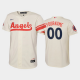 Youth Los Angeles Angels 2022 City Connect Cool Base Cream Custom MLB Jersey