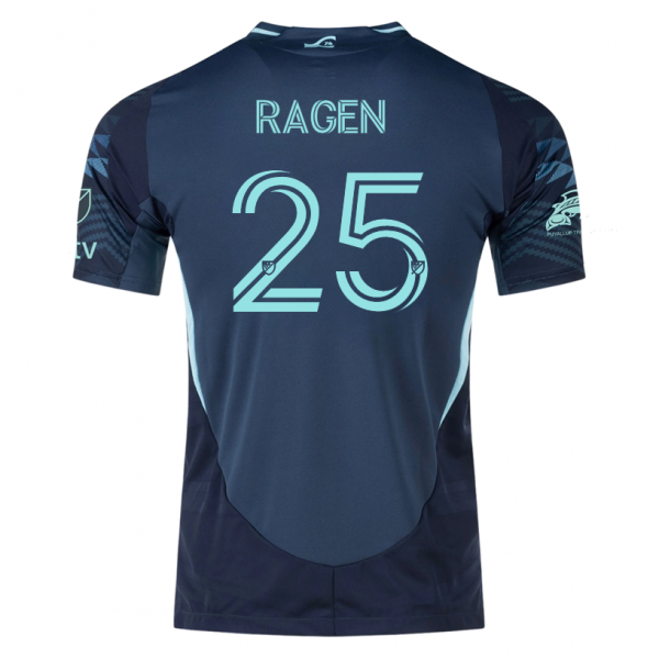 adidas J. Ragen Seattle Sounders Away Jersey 25/26 w/ MLS Patches & Sponsor (Aura Ink)