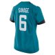 Women's Jacksonville Jaguars Darnell Savage Nike  Teal Team Game Jersey