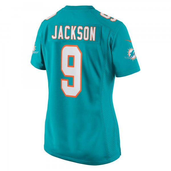 Women's Miami Dolphins Calvin Jackson Nike Aqua Home Game Player Jersey