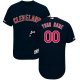 Men's Cleveland Indians Navy Alternate 2019 All-Star Game Patch Collection Flex Base Custom Jersey