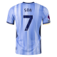 Nike Tottenham Son Heung-min Away Jersey w/ EPL + No Room For Racism Patches 24/25 (Cobalt Bliss/Binary Blue)