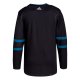 Men's San Jose Sharks adidas Black Alternate Primegreen Jersey