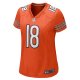 Women's Chicago Bears Caleb Williams Nike Orange Alternate 2024 NFL Draft Game Jersey