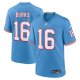 Men's Tennessee Titans Treylon Burks Nike Light Blue Oilers Throwback Alternate Game Player Jersey