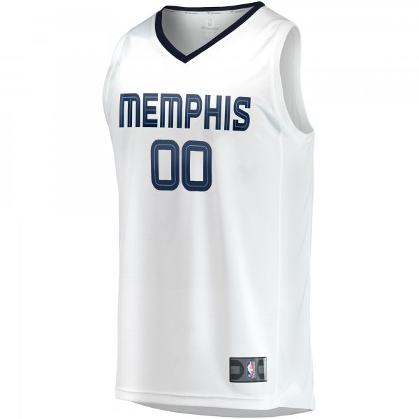 Youth Memphis Grizzlies  Fanatics White Fast Break Replica Custom Jersey - Association Edition