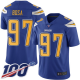 Los Angeles Chargers #97 Joey Bosa Electric Blue Men's Stitched NFL Limited Rush 100th Season Jersey