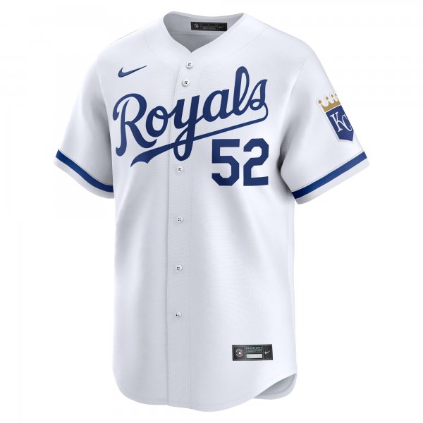 Men's Kansas City Royals Michael Wacha Nike White Home Limited Player Jersey