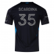 adidas Nick Scardina Charlotte FC Away Jersey 25/26 (Black)
