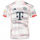adidas Bayern Munich Away Jersey 25/26 w/ Sponsor + Meister Bundesliga Patch (White/Red)
