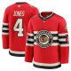 Seth Jones #4 Chicago Blackhawks Fanatics 2025 NHL Winter Classic Premium Player Red Jersey