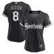 Women's Chicago White Sox Bo Jackson Nike Black City Connect Replica Player Jersey